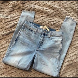 NWT Madewell High Rise Skinny Jeans